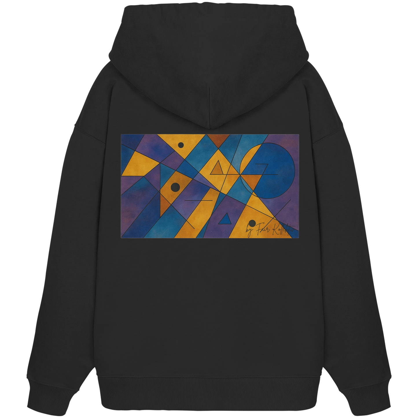 Geometrics - Organic Oversize Hoodie