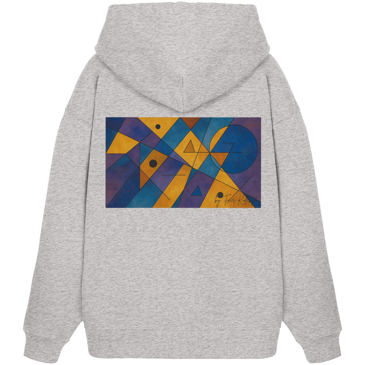 Geometrics - Organic Oversize Hoodie