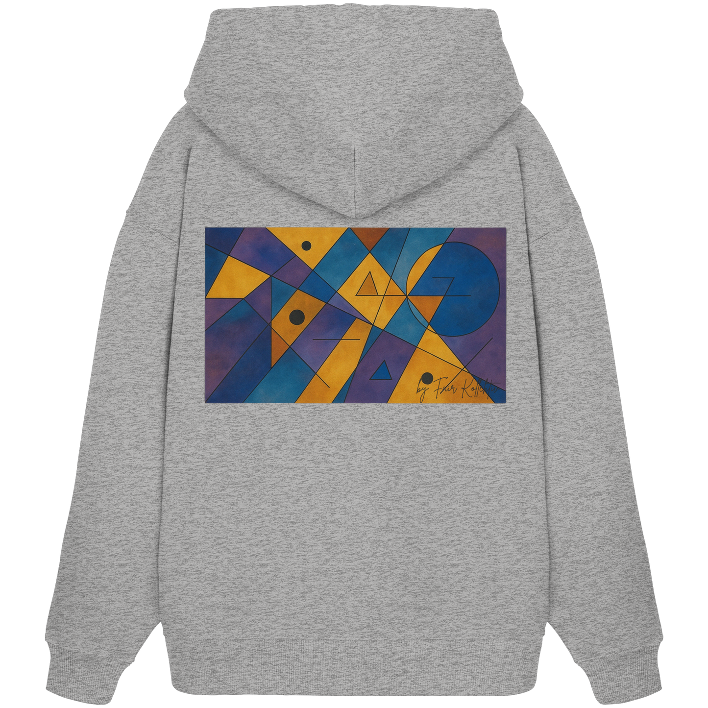 Geometrics - Organic Oversize Hoodie