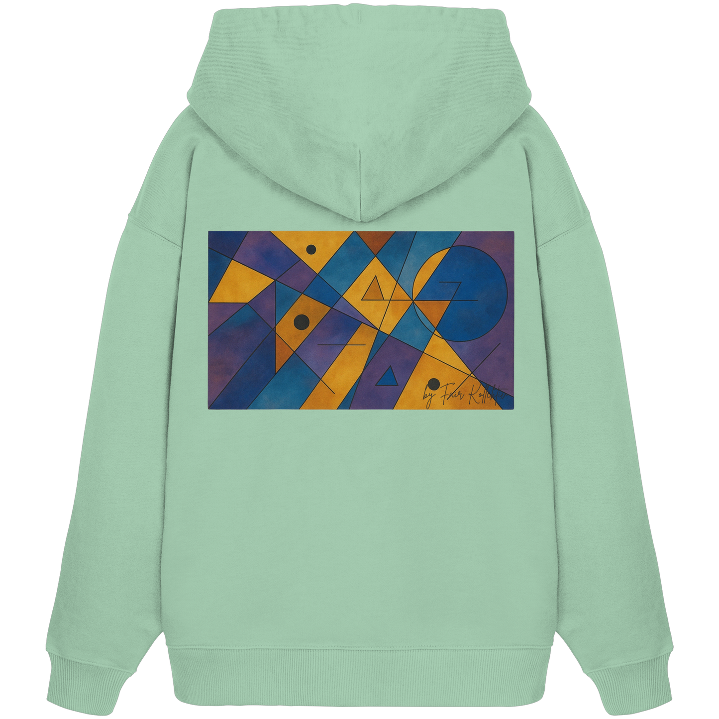 Geometrics - Organic Oversize Hoodie