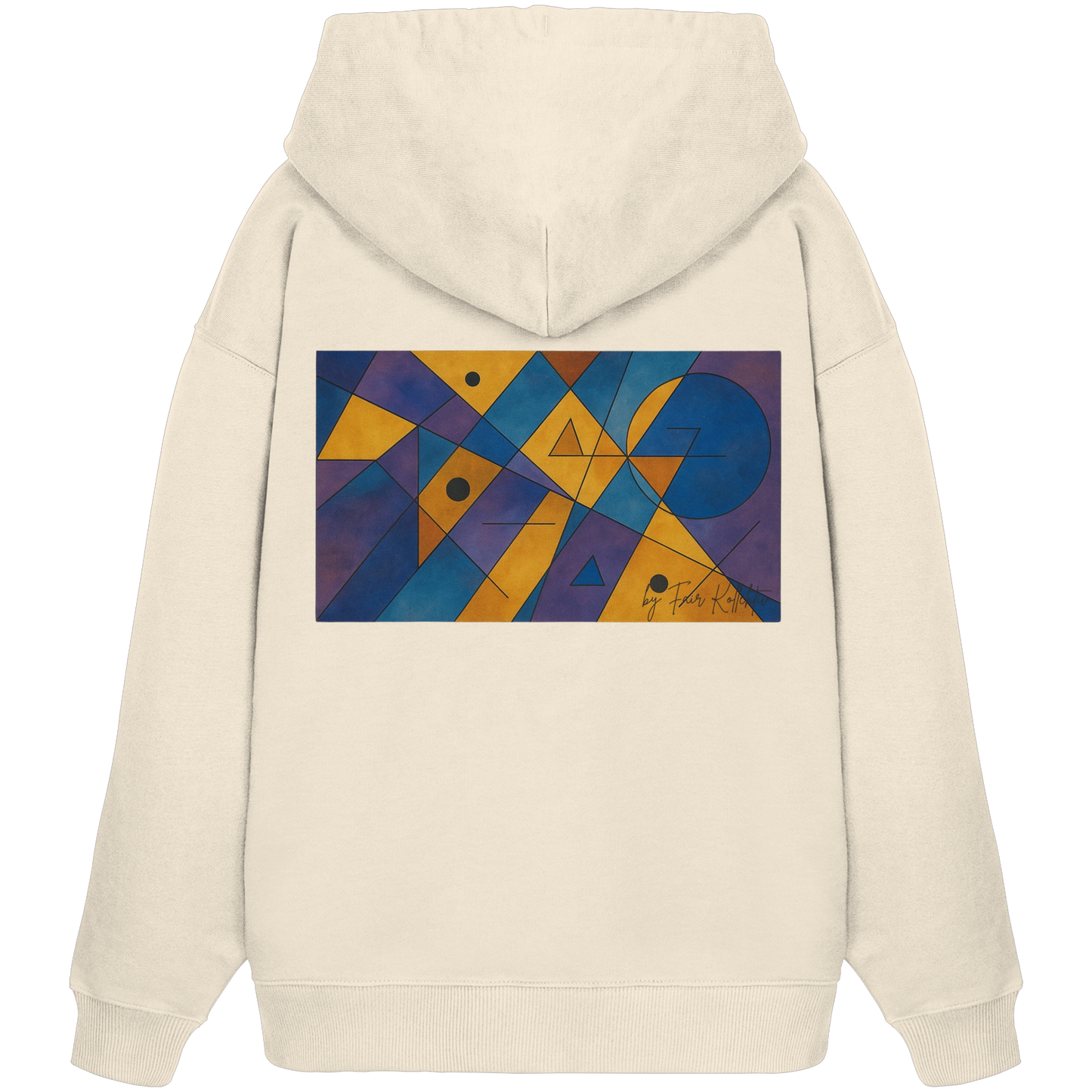 Geometrics - Organic Oversize Hoodie