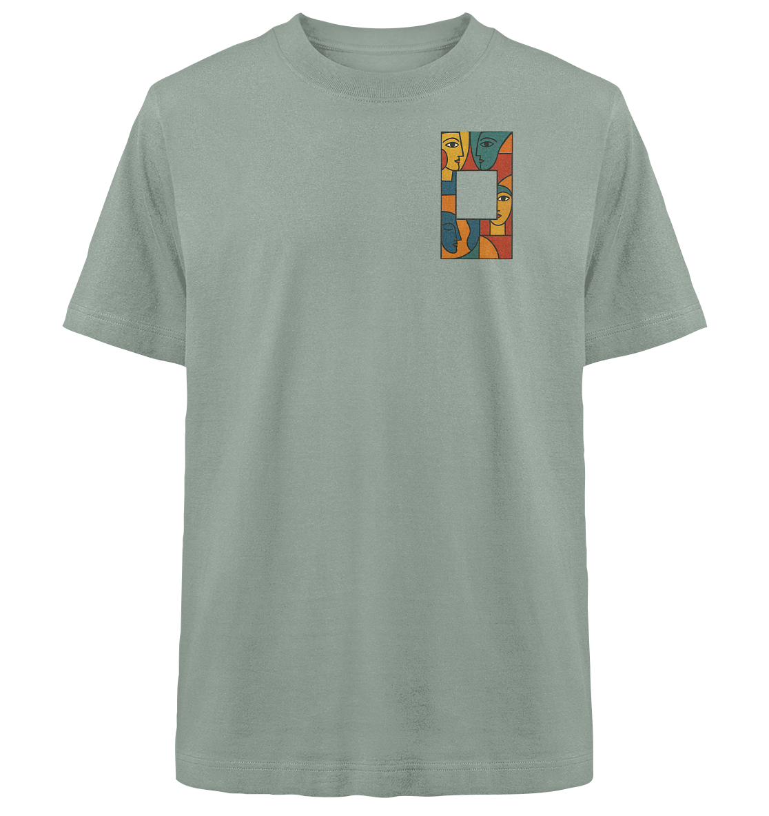 Faces in Frame - Summer Edition - Heavy Oversized Organic Shirt