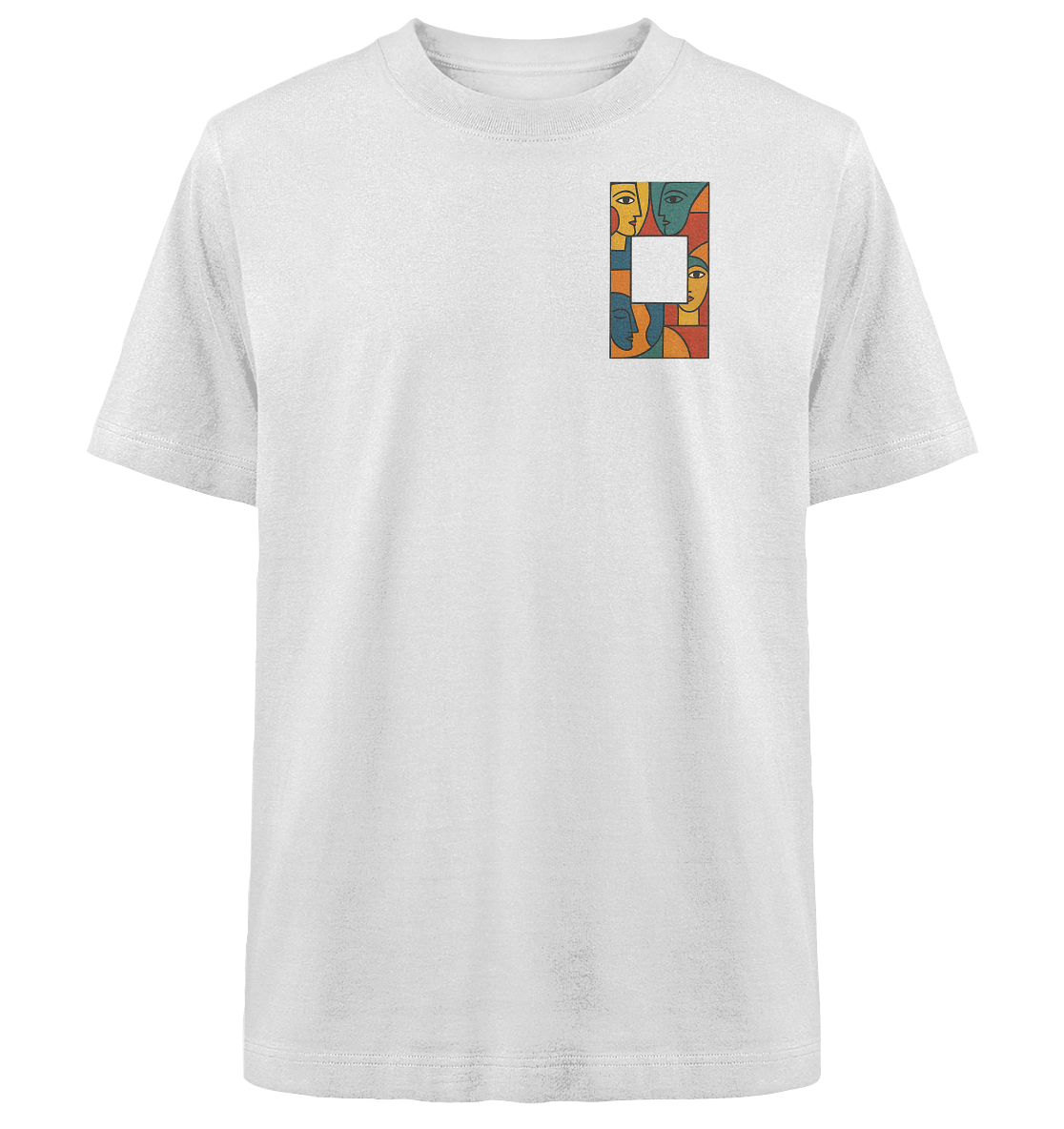 Faces in Frame - Summer Edition - Heavy Oversized Organic Shirt