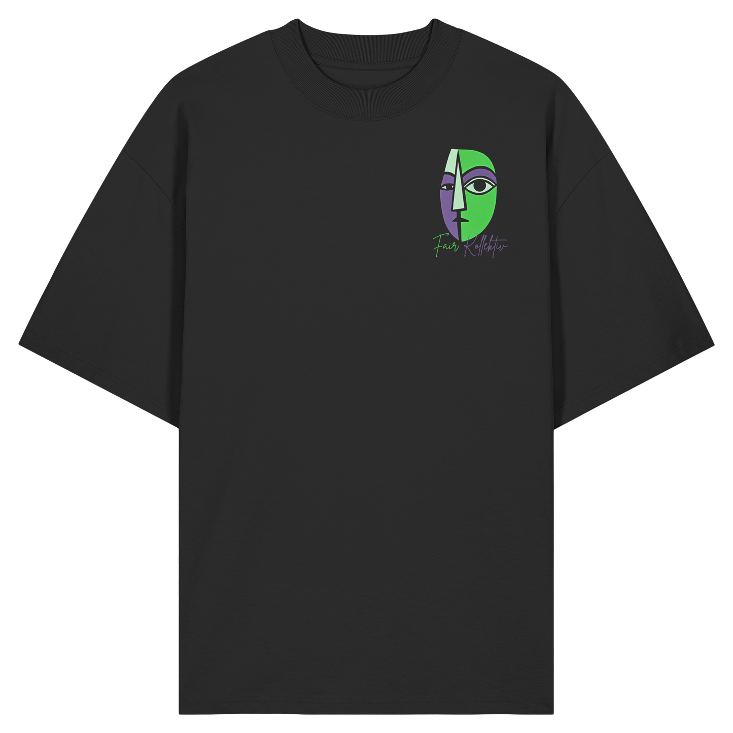 Toxic Face - Organic Oversize Shirt