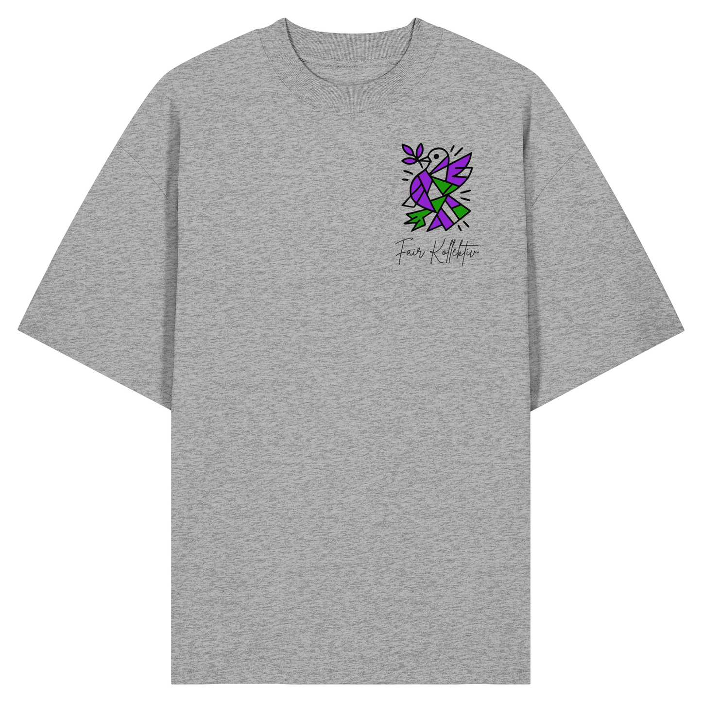 Venom Green - Organic Oversize Shirt