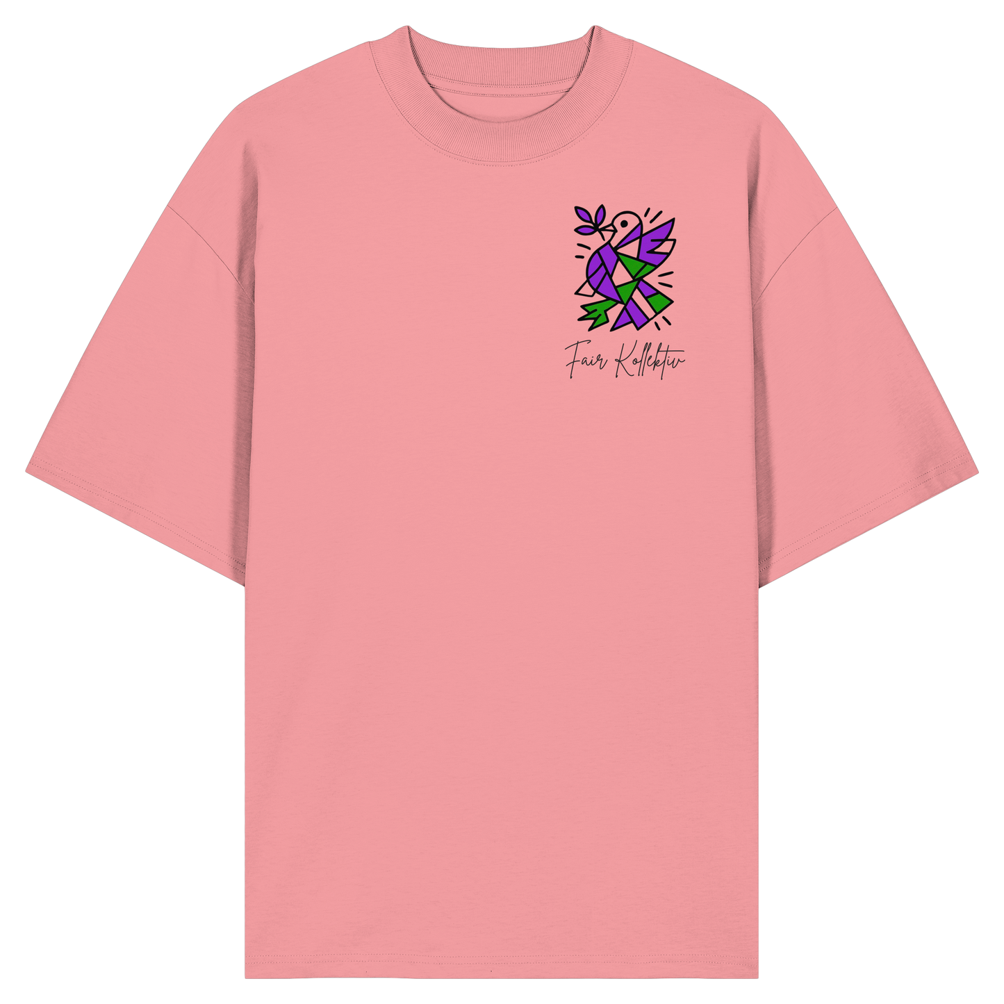 Venom Green - Organic Oversize Shirt