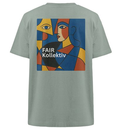 Faces in Frame - Summer Edition  - Heavy Oversized Organic Shirt