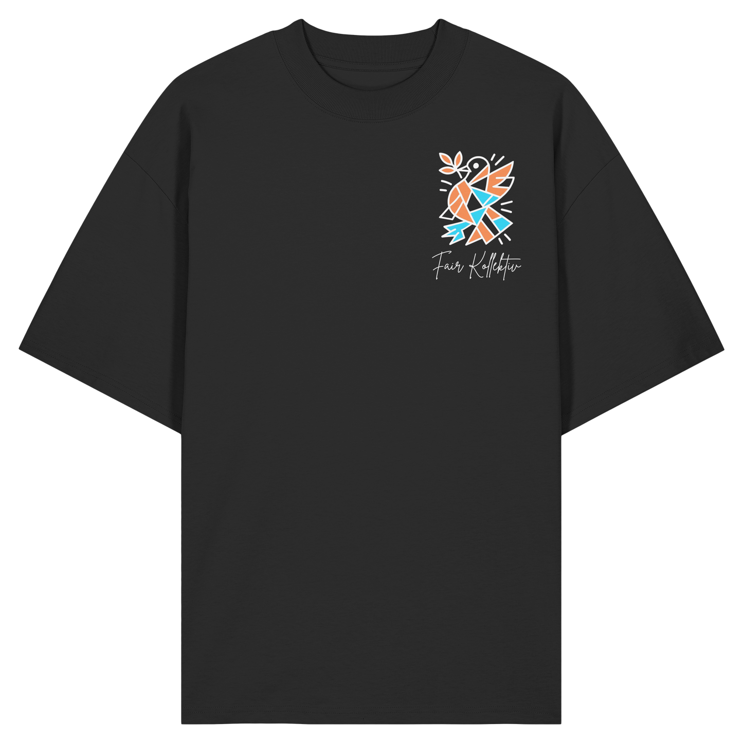 Frozen Orange - Organic Oversize Shirt