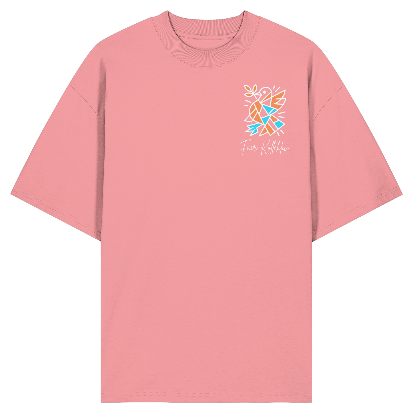 Frozen Orange - Organic Oversize Shirt
