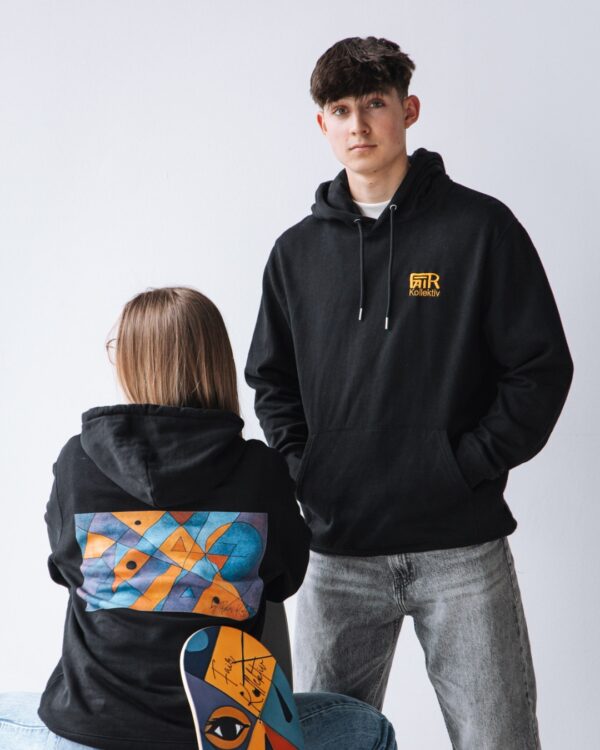 Geometrics  - Organic Oversize Hoodie – Bild 2