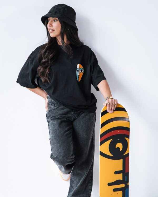 Derb Face - Organic Oversize Shirt – Bild 5