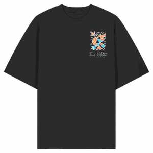 Frozen Orange - Organic Oversize Shirt